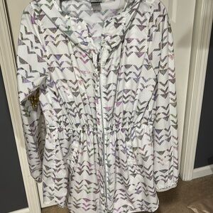 Champion Lightweight Long Jacket Sz M